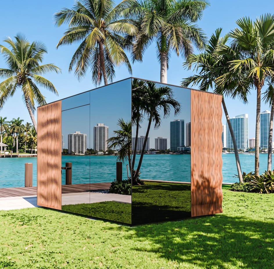 Architectural private wellness installation