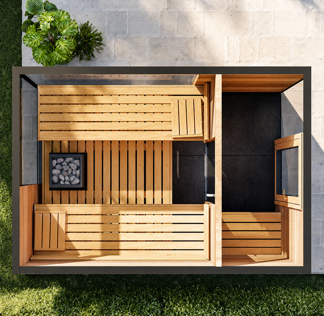 ThermaSol Ombra Sauna Cabin - Image 4